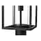 Z-Lite Dunbroch 1 Light Outdoor Post Mount Fixture, Black & Clear 584PHBR-BK - alternate 2